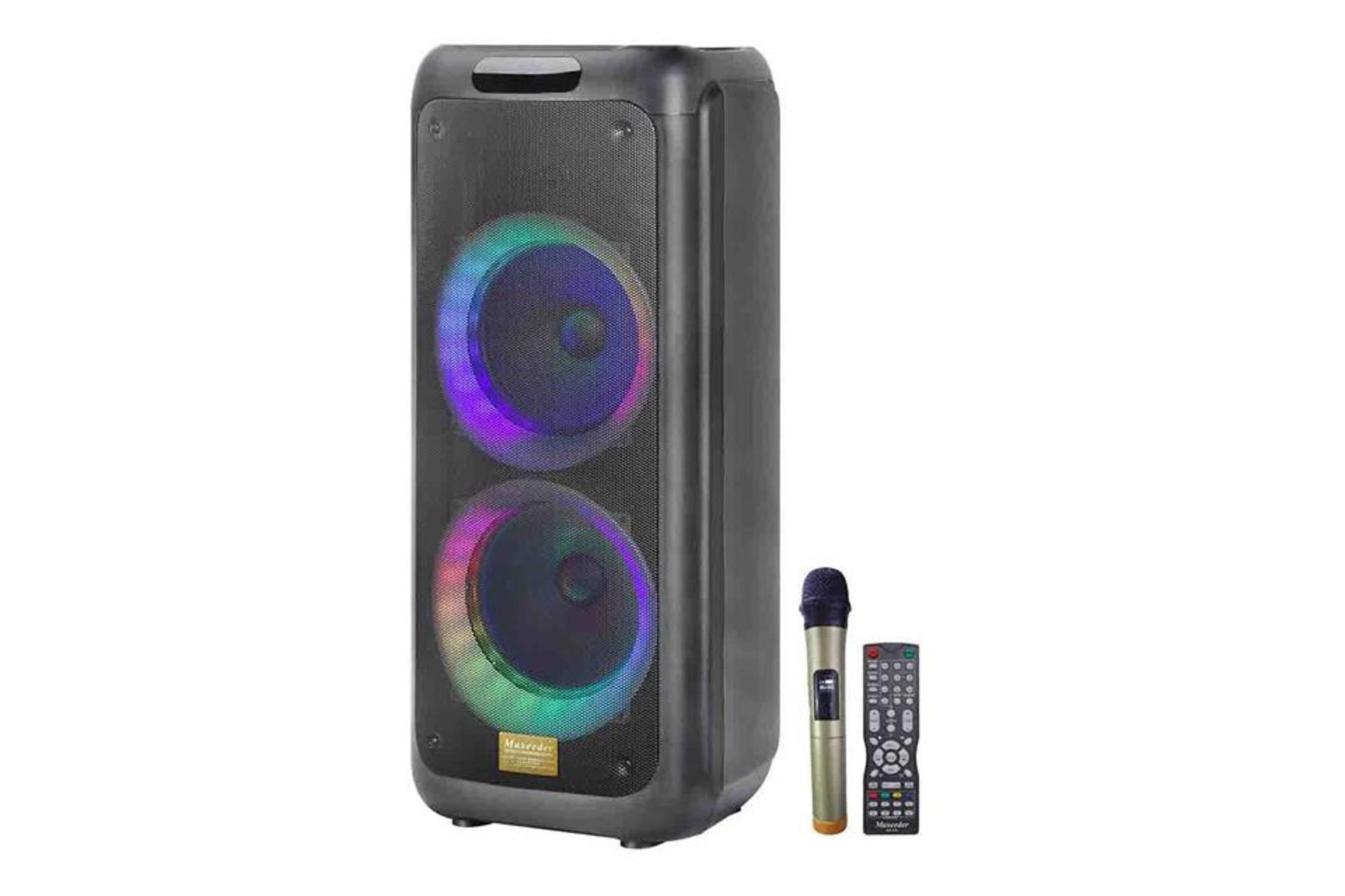اقلام همراه اسپیکر مکسیدر Maxeeder MX-DJ2101 CN1002