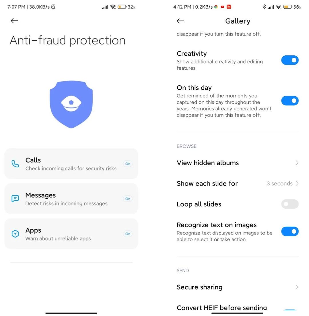 رابط کاربری MIUI 14 شیائومی