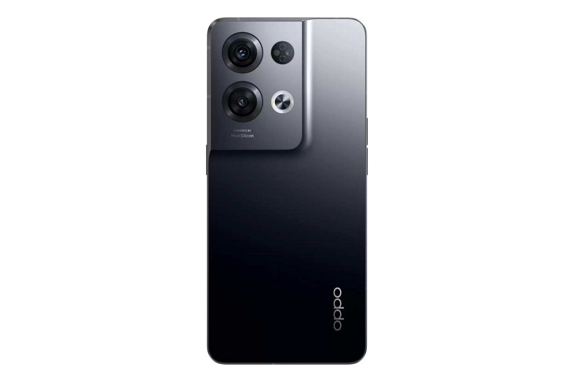 پنل پشت گوشی موبایل Reno8 پرو اوپو نسخه گلوبال / Oppo Reno8 Pro Global مشکی