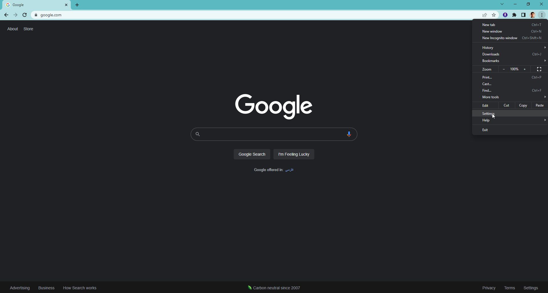 اسکرین شات مراحل غیرفعال‌سازی SafeSearch اجباری در گوگل کروم گام اول