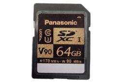 کارت حافظه پاناسونیک microSDXC با ظرفیت 32 گیگابایت مدل RP-SDZA32G V90 کلاس 10