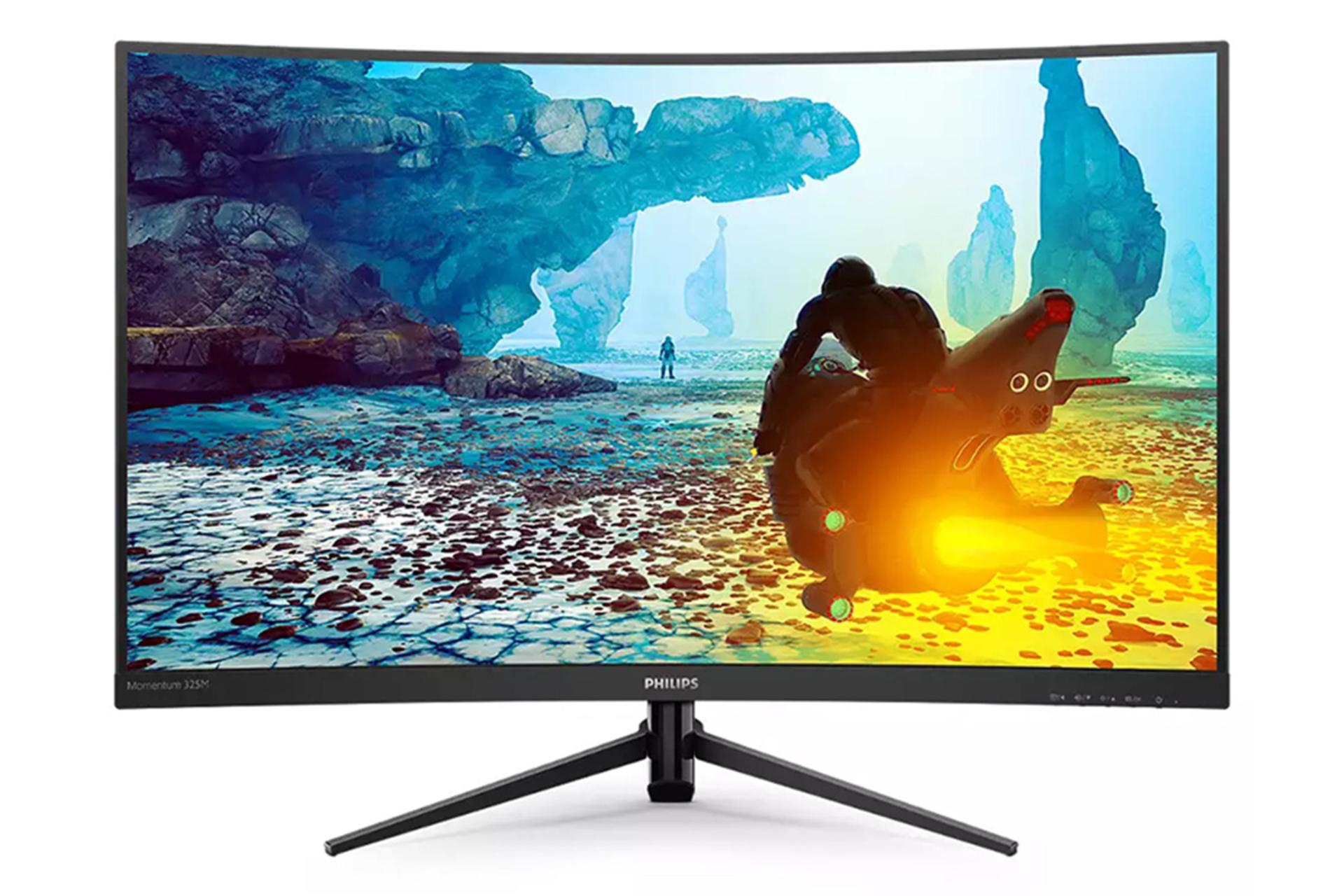 نمای جلو مانیتور فیلیپس M275M8