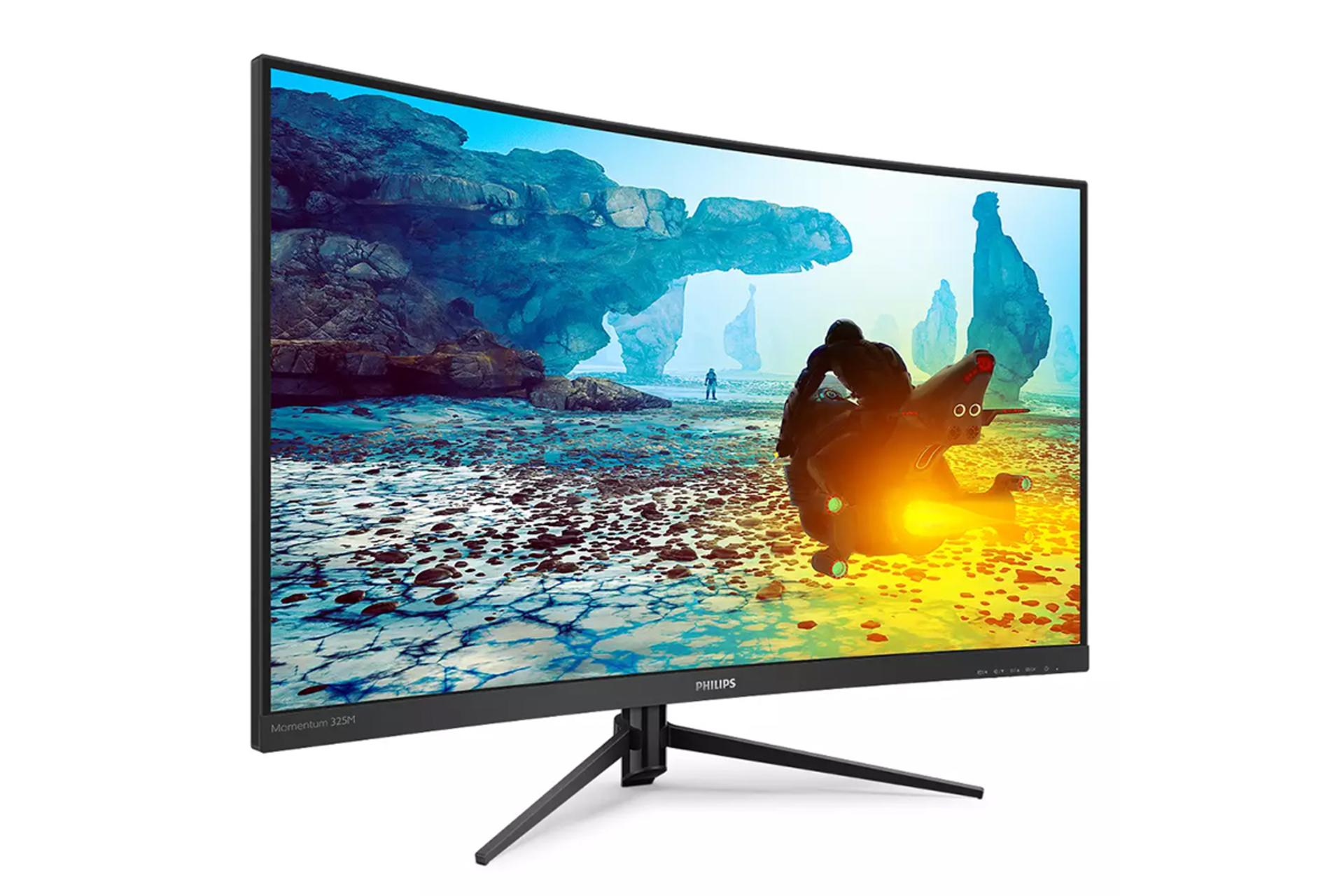 نمای جلو مانیتور فیلیپس M275M8