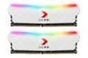 نمای روبرو رم پی ان وای XLR8 Gaming EPIC-X RGB White Edition ظرفیت 32 گیگابایت (2x16)