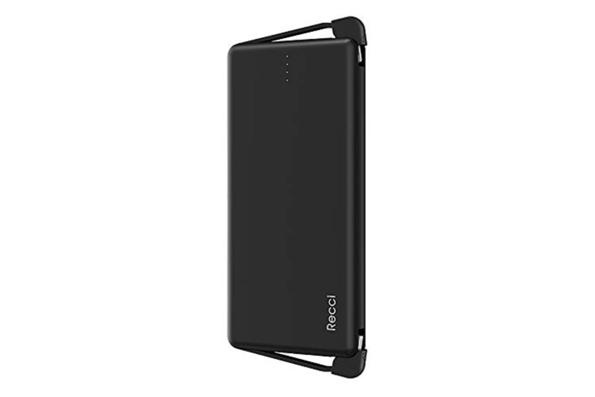 نمای جانبی پاور بانک رسی RF-10000 Fashion Series