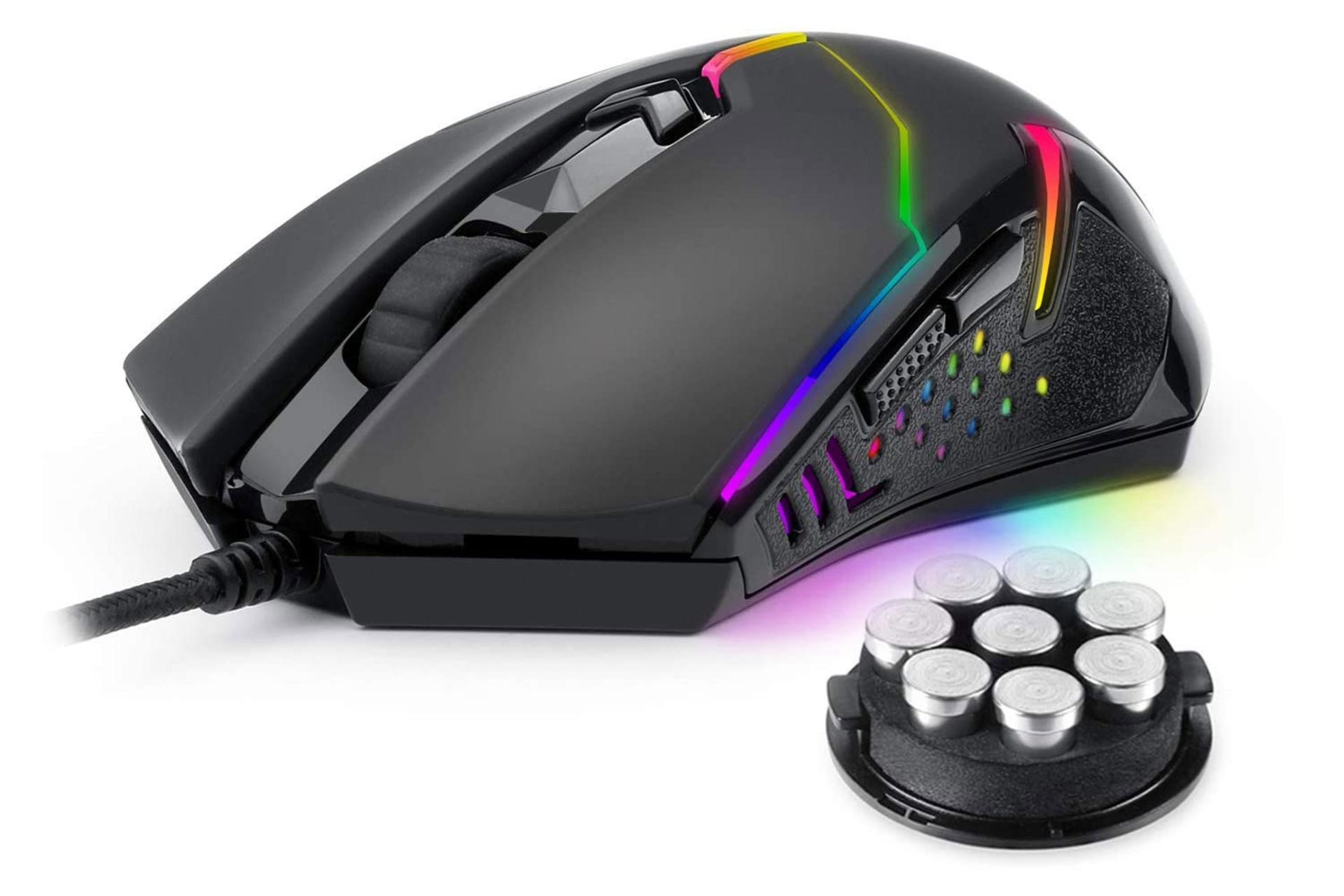 تنظیم وزن ماوس ردراگون Redragon Centrophorus 2 M601 RGB
