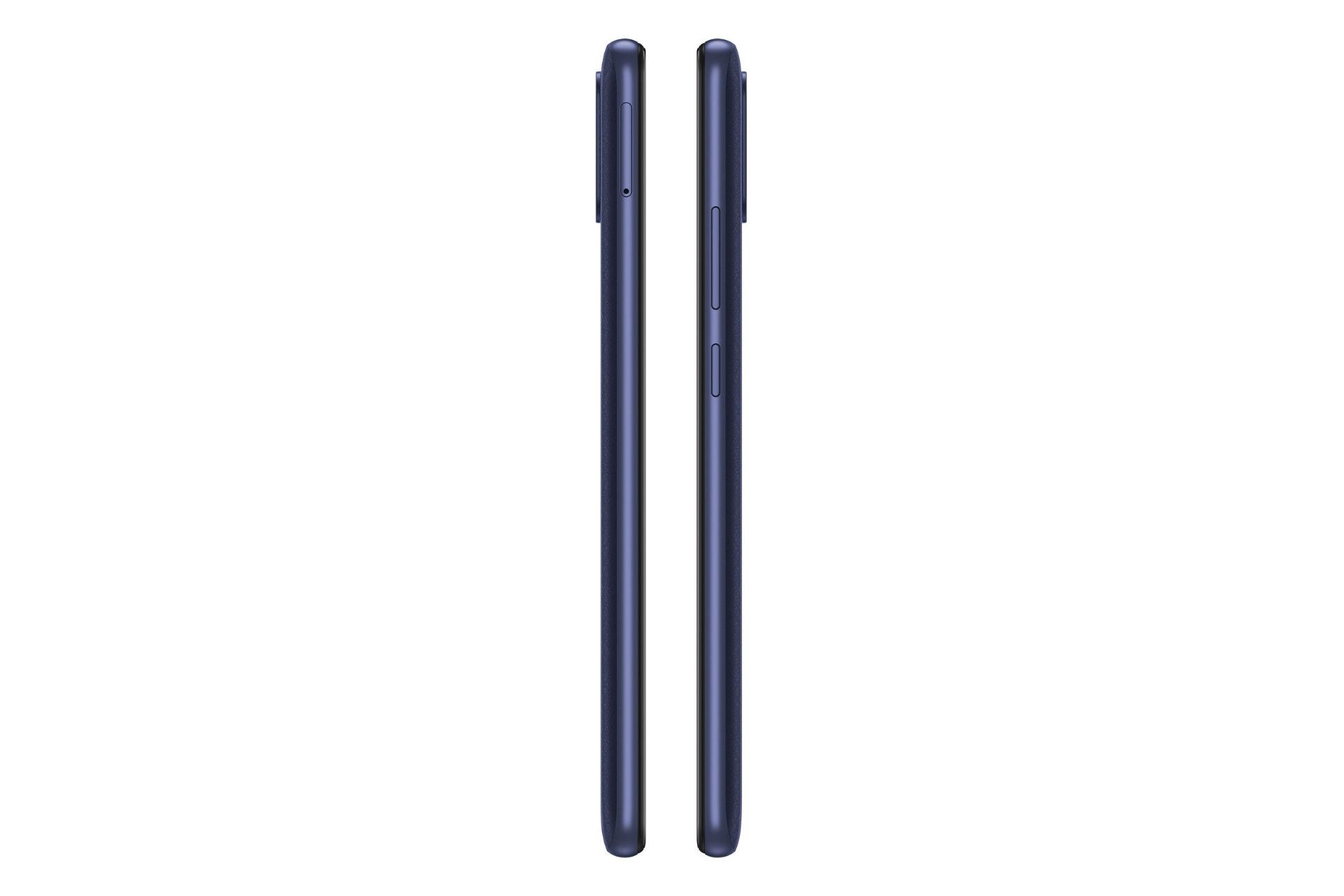 نمای جانبی گوشی موبایل گلکسی A03 سامسونگ / Samsung Galaxy A03 آبی