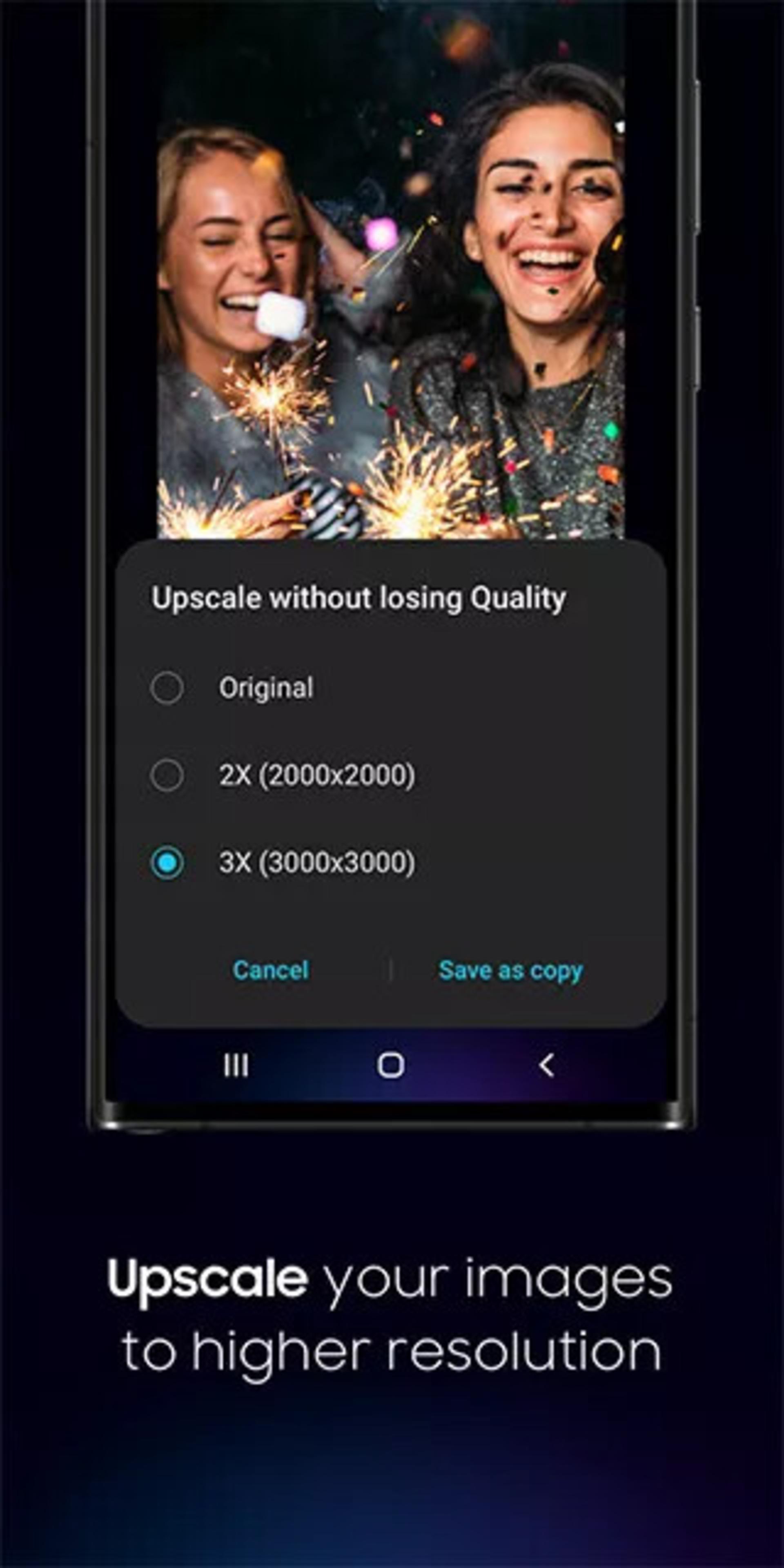 اپلیکیشن Galaxy Enhance-X سامسونگ