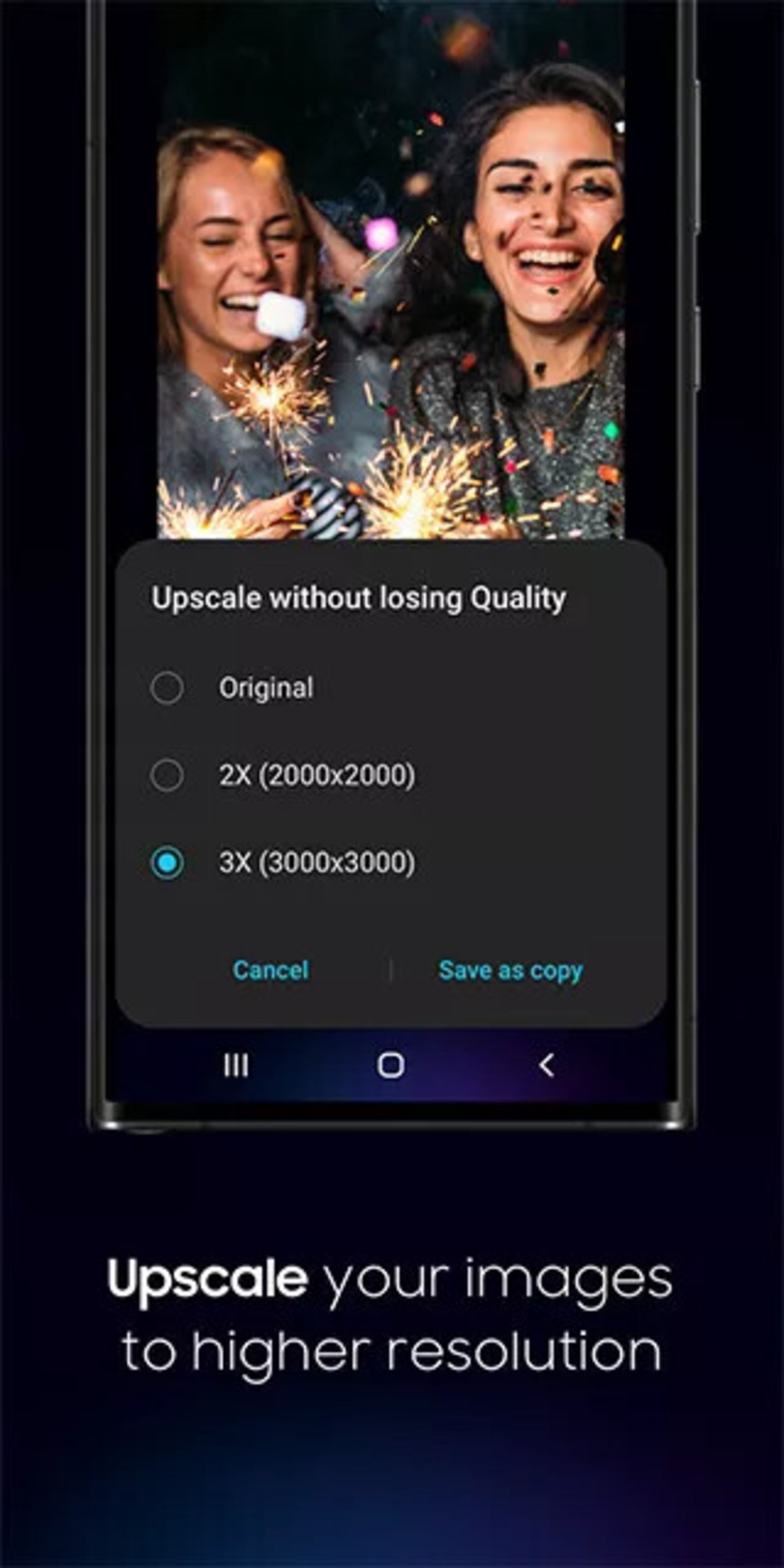 اپلیکیشن Galaxy Enhance-X سامسونگ