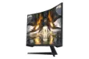 نمای نیم رخ مانیتور سامسونگ 32 اینچ مدل LS32AG550EM 