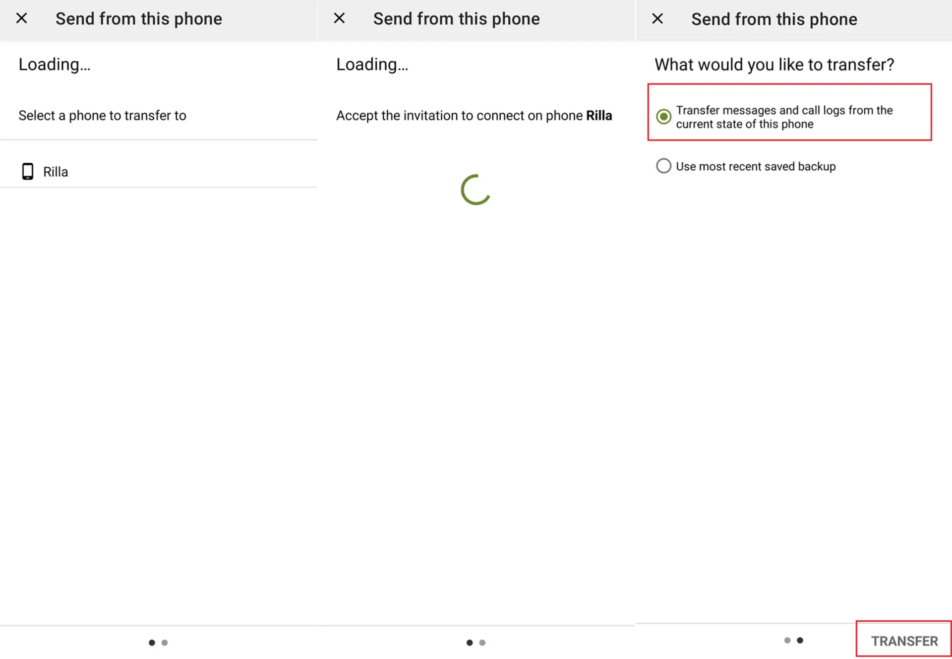 ۳-انتقال پیامک به سایر گوشی های اندرویدی با برنامه SMS Backup & Restore 