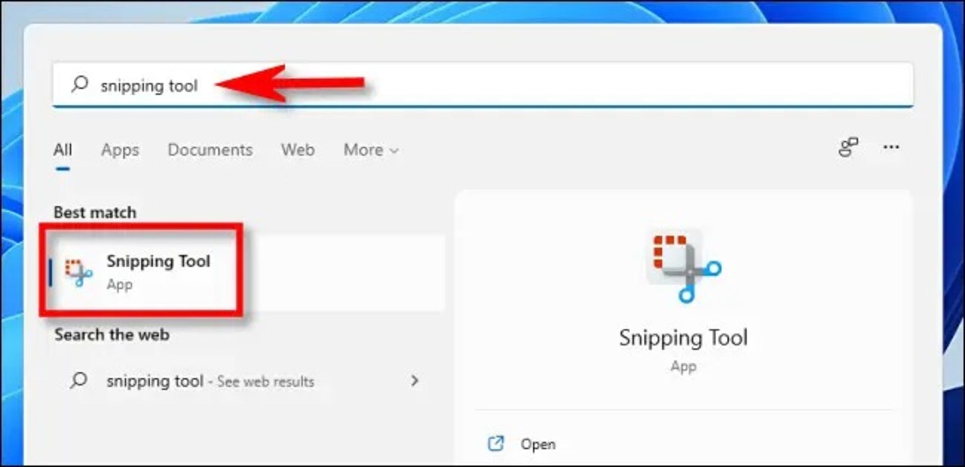 زمانبندی اسکرین شات با  Snipping Tool در ویندوز ۱۱