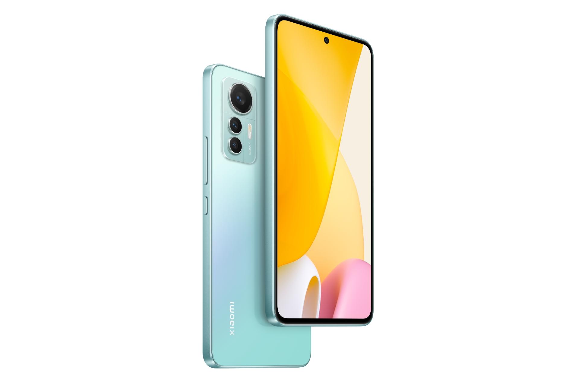 گوشی موبایل شیائومی 12 لایت / Xiaomi 12 Lite فیروزه ای روشن