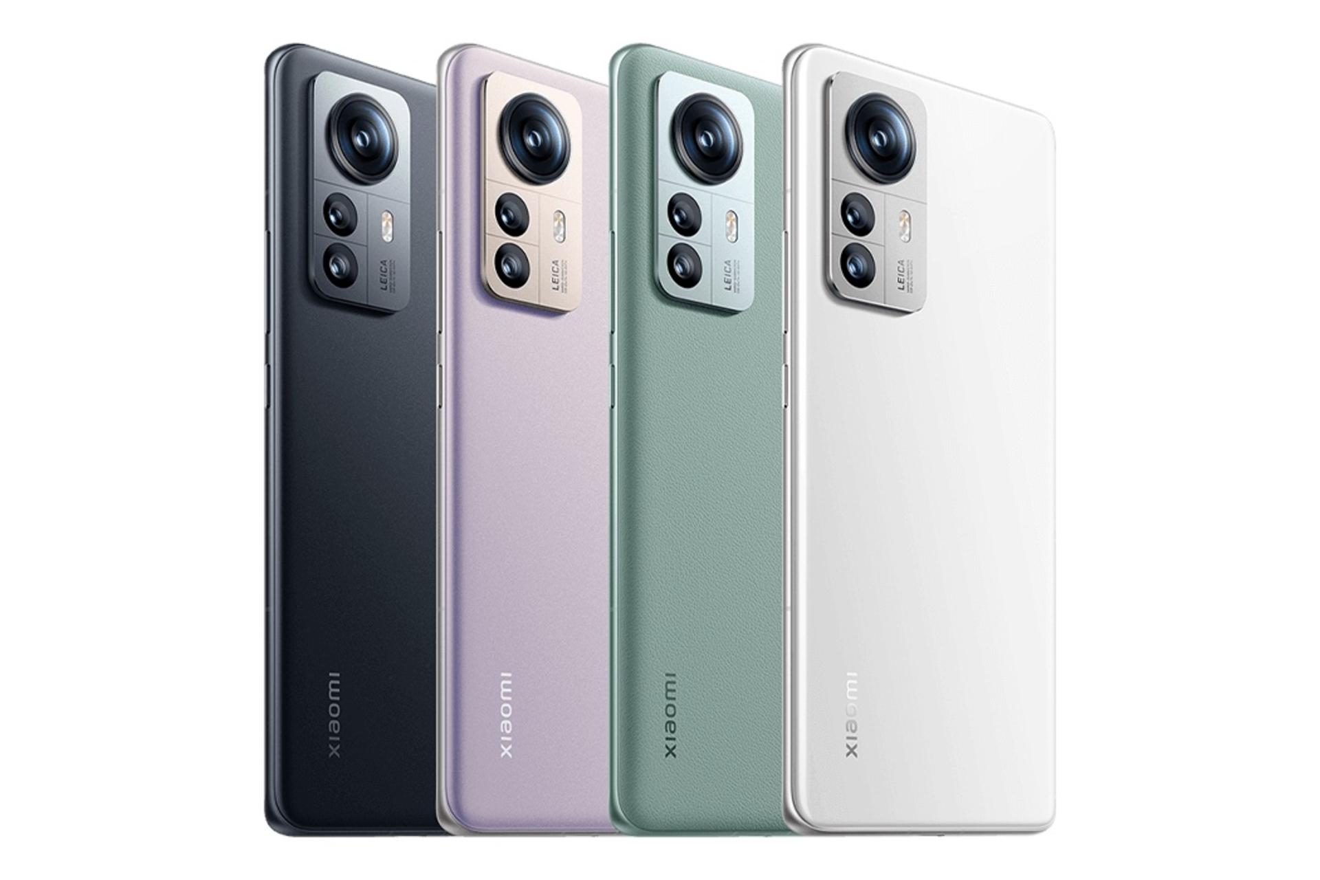 رنگ های مختلف گوشی موبایل شیائومی 12 اس پرو / Xiaomi 12S Pro
