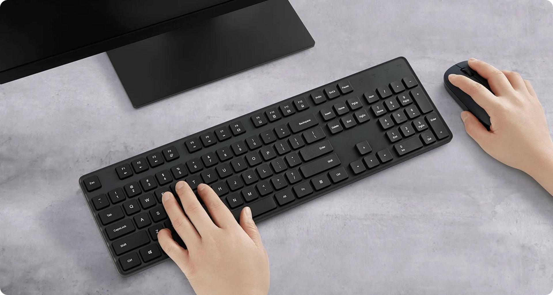 ماوس و کیبورد بی سیم شیائومی