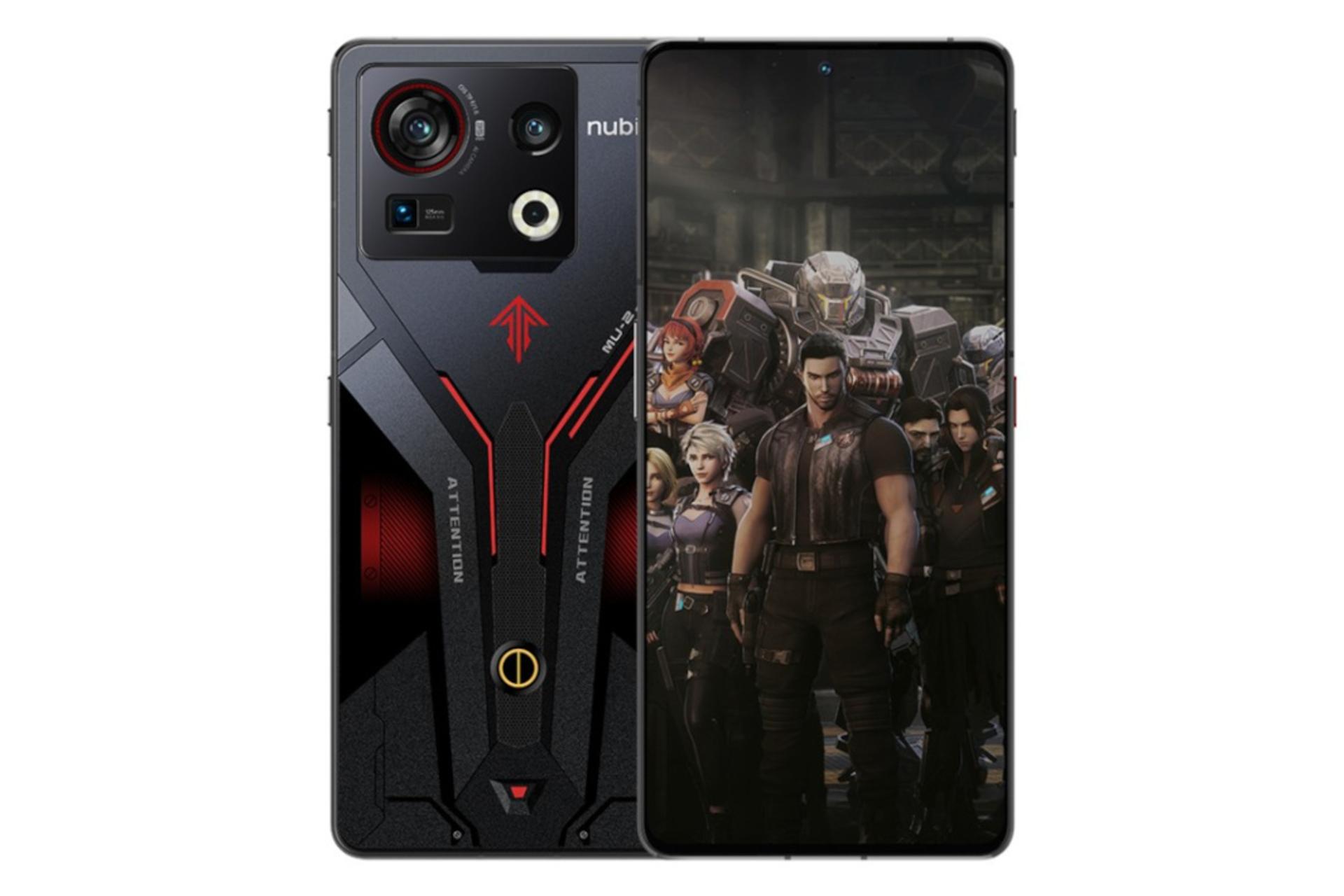 گوشی موبایل زد تی ای ZTE nubia Z40S Pro مشکی با طرح Spirit Cage