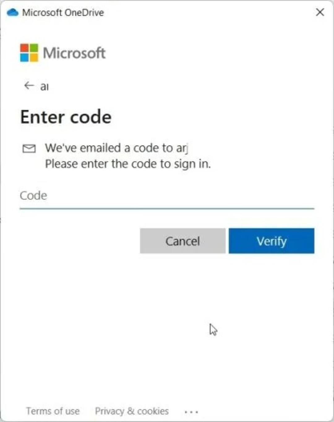 ۴-رمزگذاری فایل‌ها و پوشه‌ها ویندوز 11 با استفاده از OneDrive