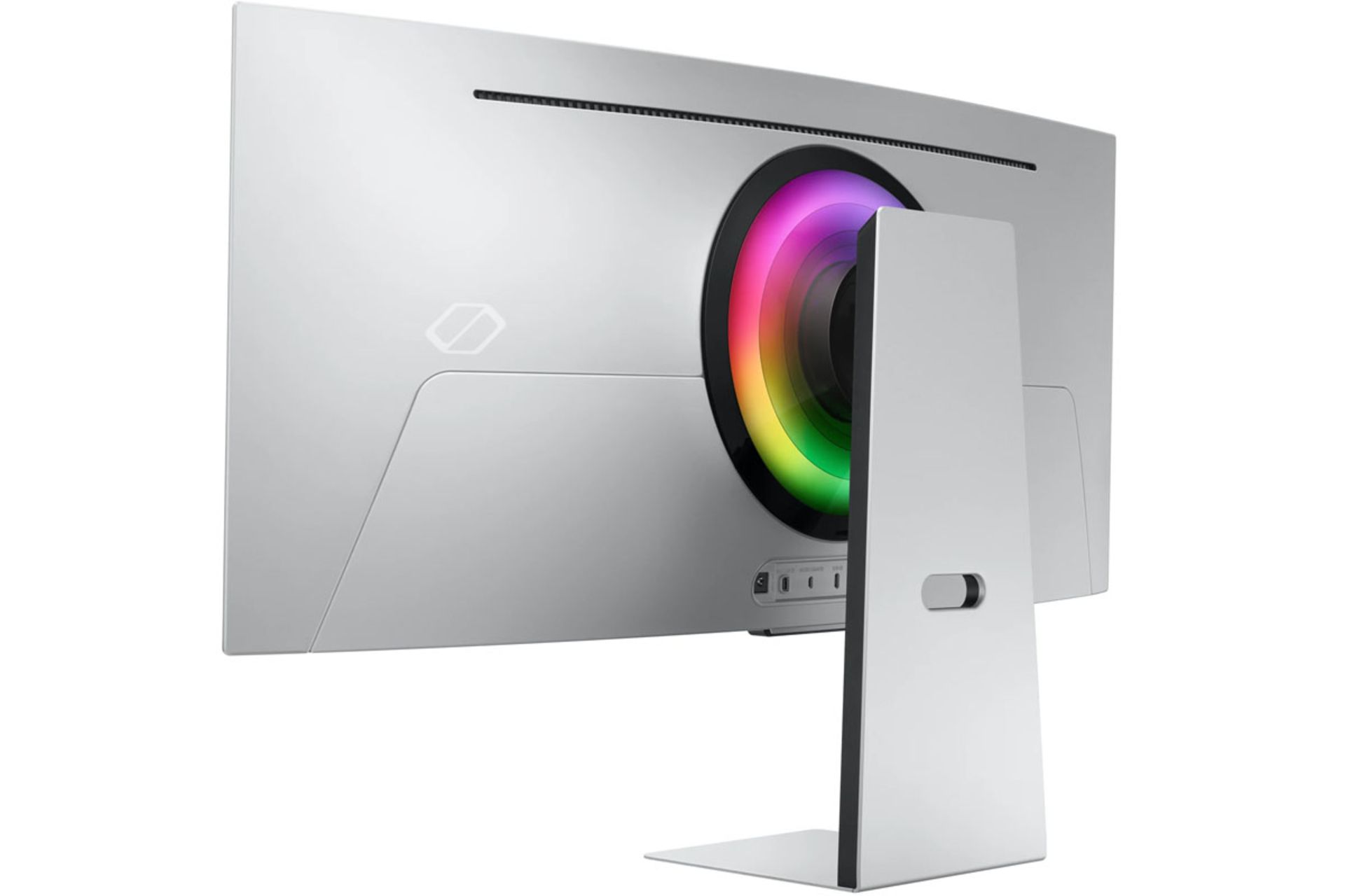 مانیتور Odyssey OLED G8 سامسونگ از نمای پشت