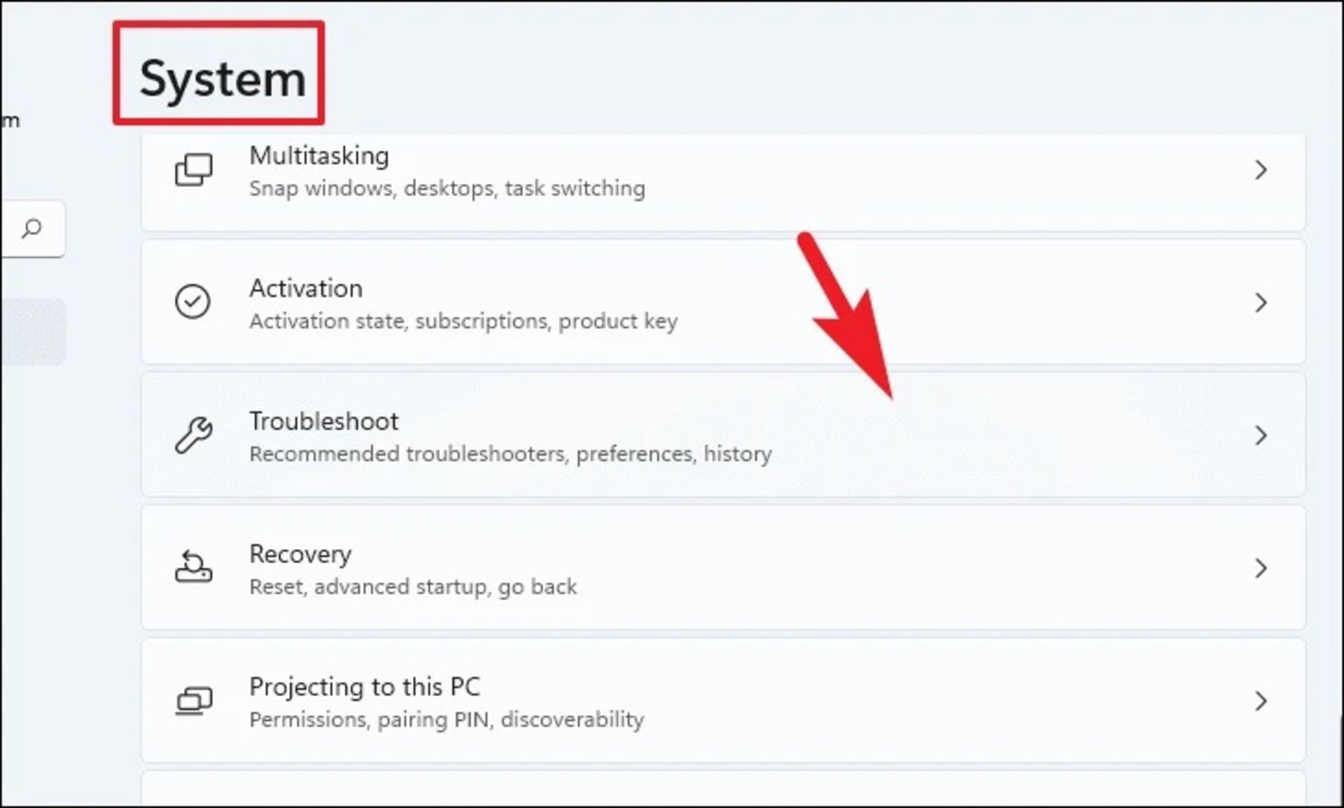 کم بودن صدای میکروفون در ویندوز 11/اجرای ترابلشوتر میکروفون 