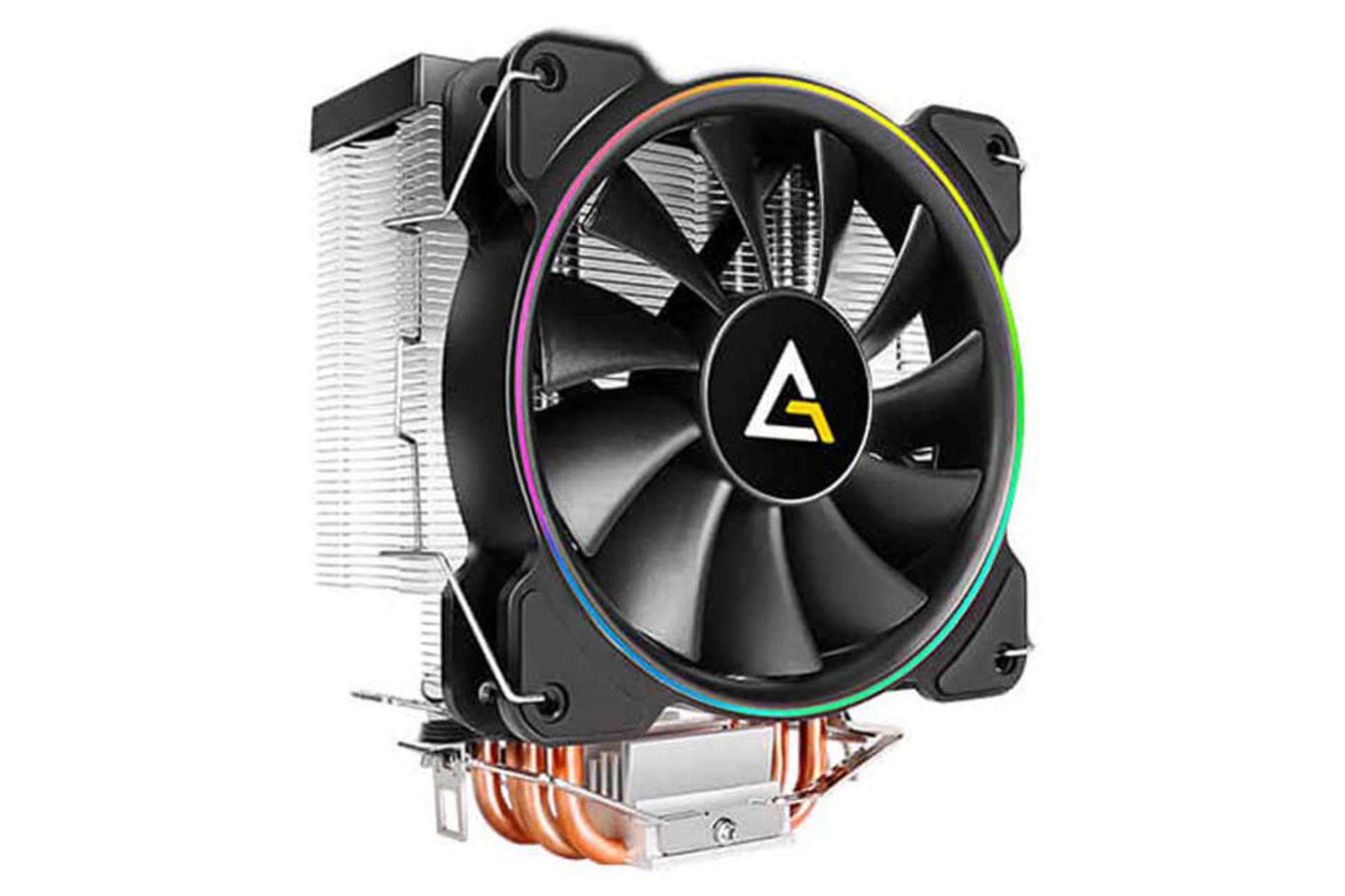 نمای جانبی خنک کننده پردازنده انتک A400 RGB