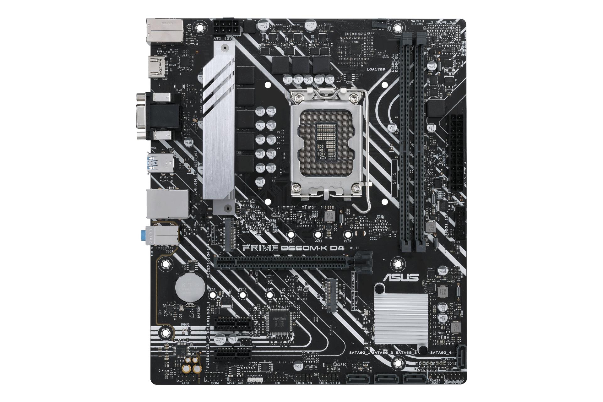 مرجع متخصصين ايران مادربرد ايسوس ASUS PRIME B660M-K D4