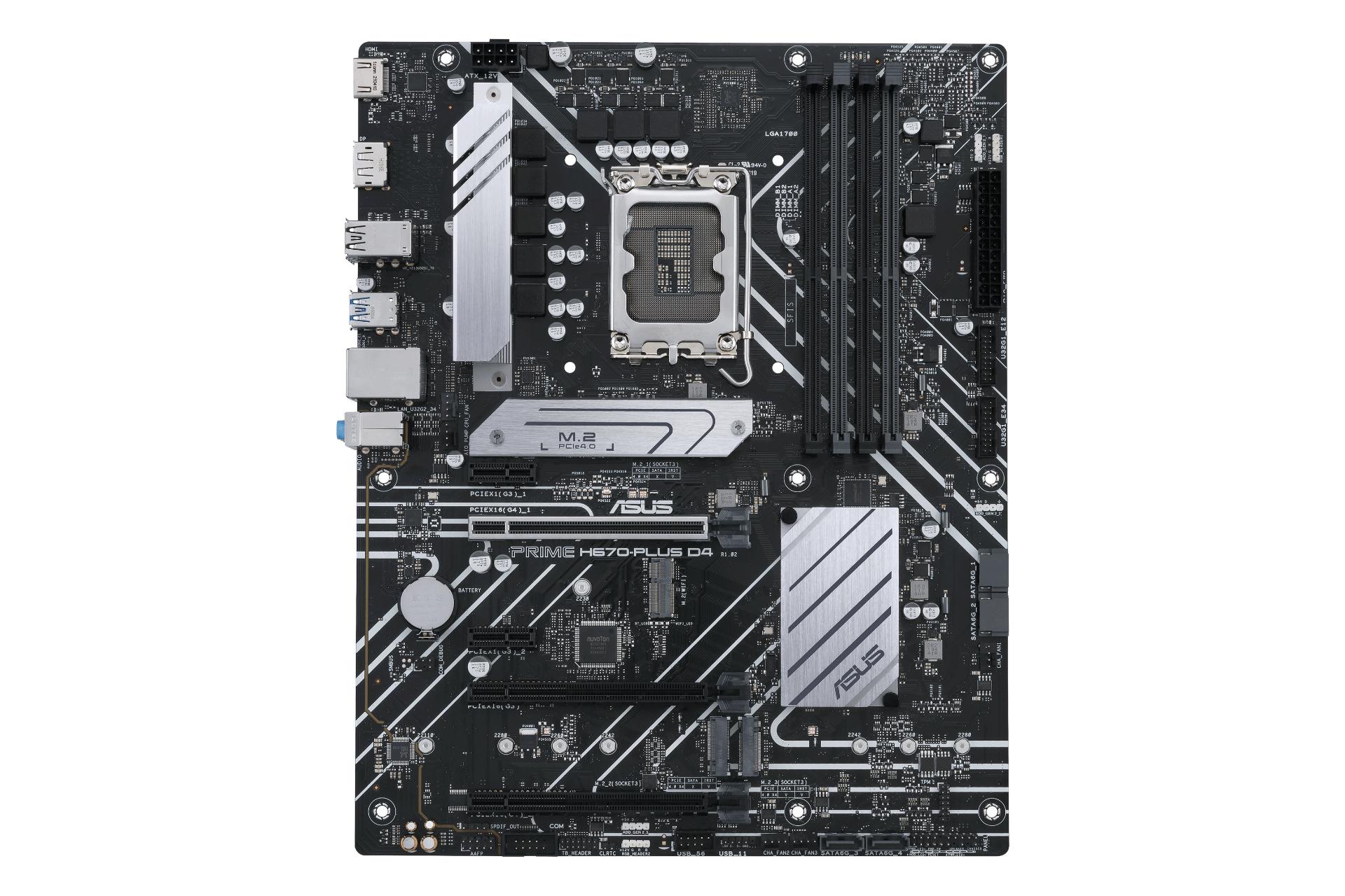 مادربرد ایسوس ASUS PRIME H670-PLUS D4