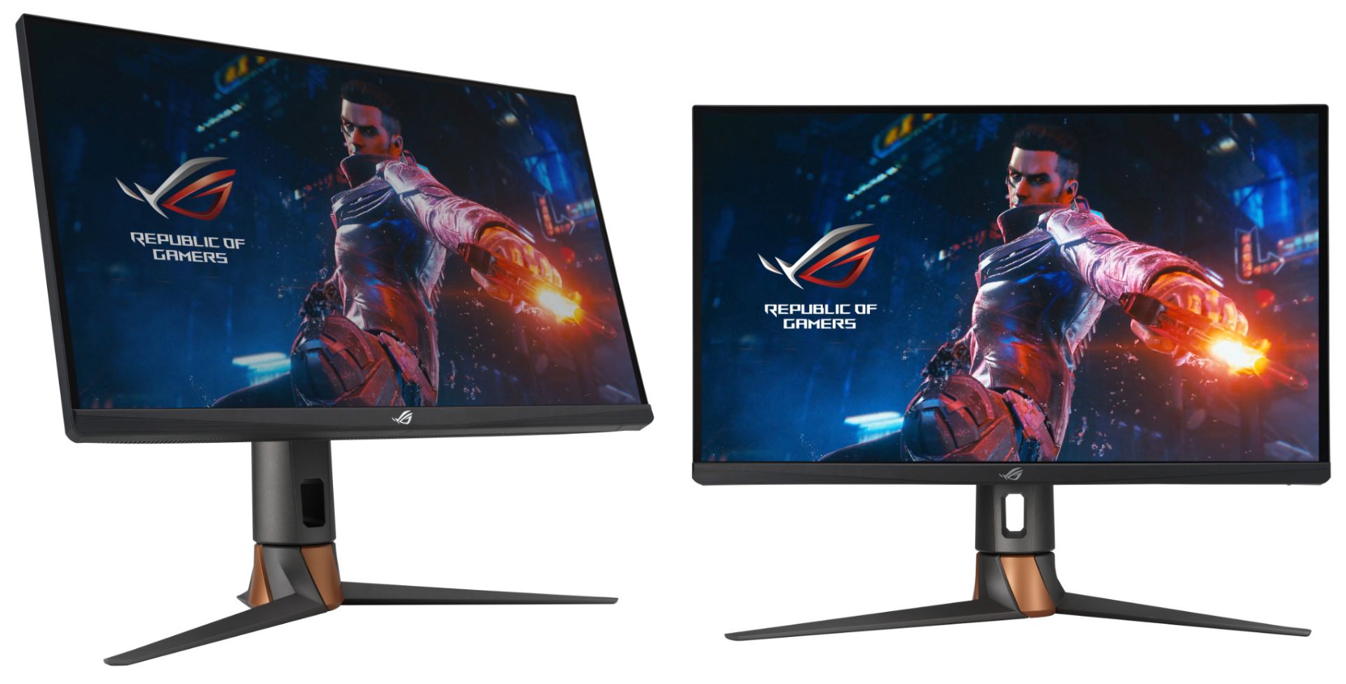 مانیتور ایسوس ASUS ROG Swift 360Hz PG27AQN از نمای جلو