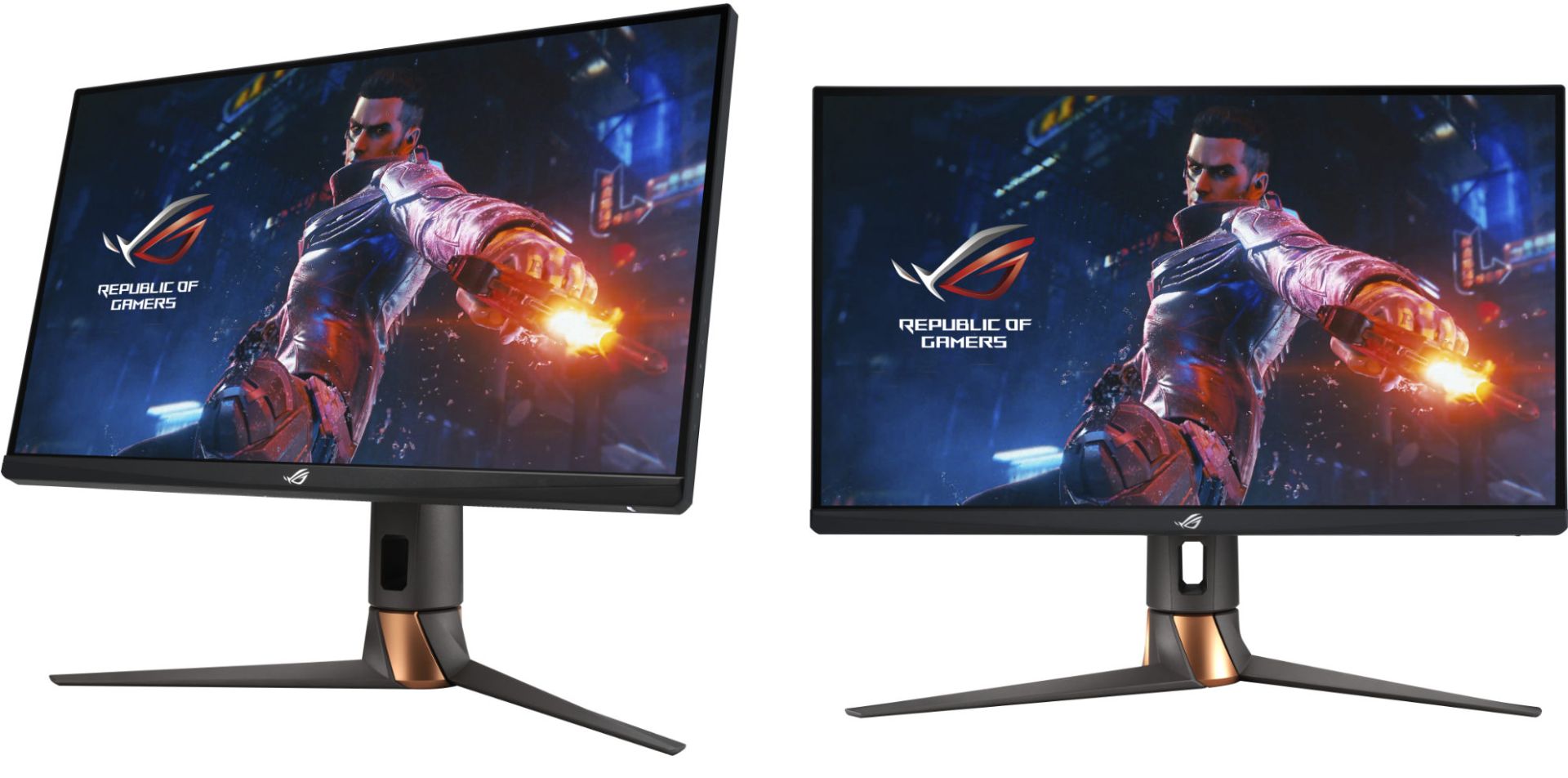 مانیتور ایسوس ASUS ROG Swift PG27UQR از نمای جلو