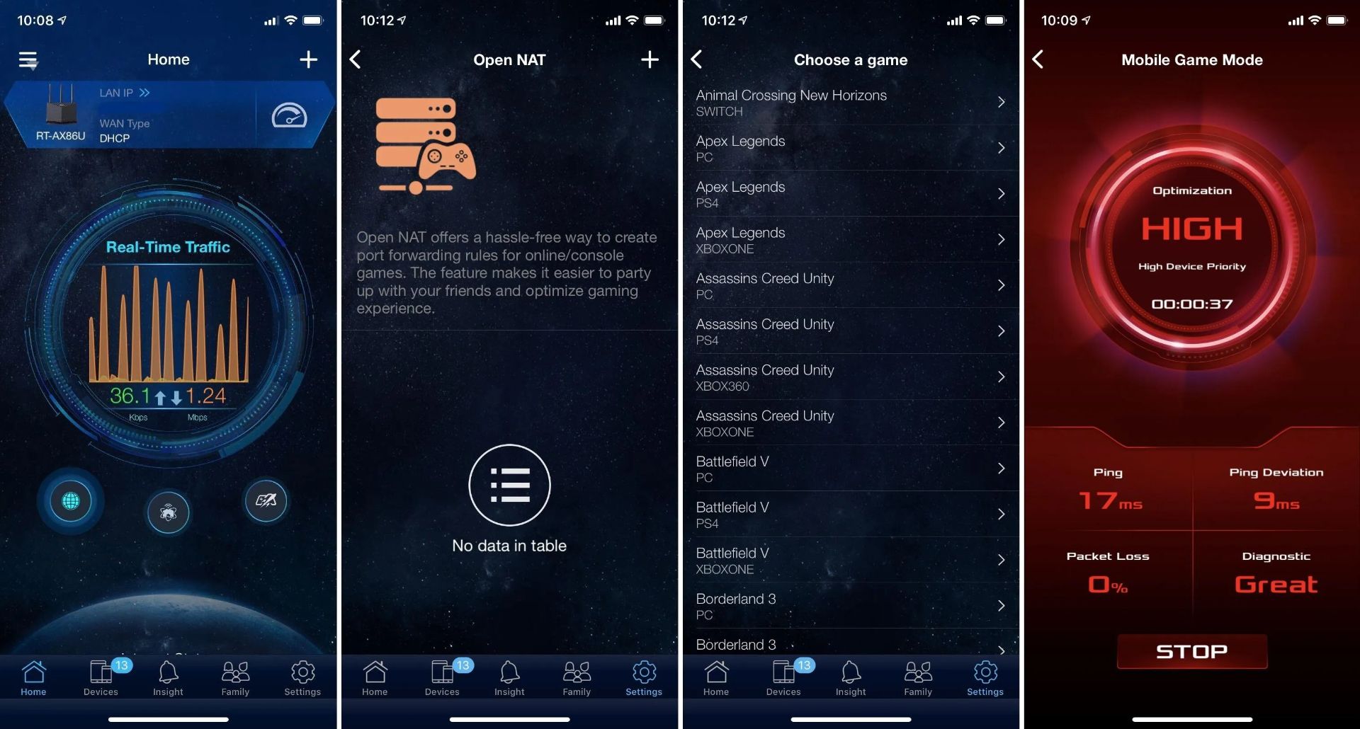 ویژگی‌های مودم ROG Rapture GT6 ایسوس