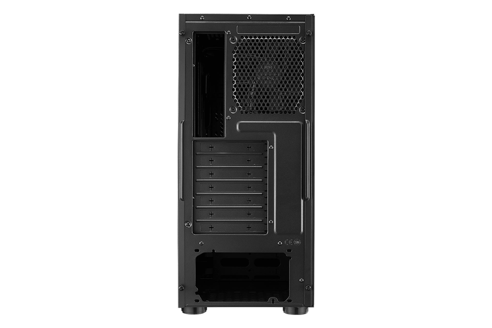 نمای پشت کیس کامپیوتر کولر مستر ELITE 500 TG