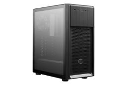 نمای نیم رخ جلو و سمت چپ کیس کامپیوتر کولر مستر ELITE 500 TG