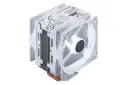 نیمرخ بالا و چپ خنک کننده پردازنده کولر مستر HYPER 212 LED TURBO WHITE EDITION