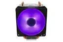 نمای روبرو خنک کننده پردازنده کولر مستر HYPER H410R RGB