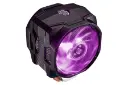 نیمرخ بالا و چپ خنک کننده پردازنده کولر مستر MASTERAIR MA610P
