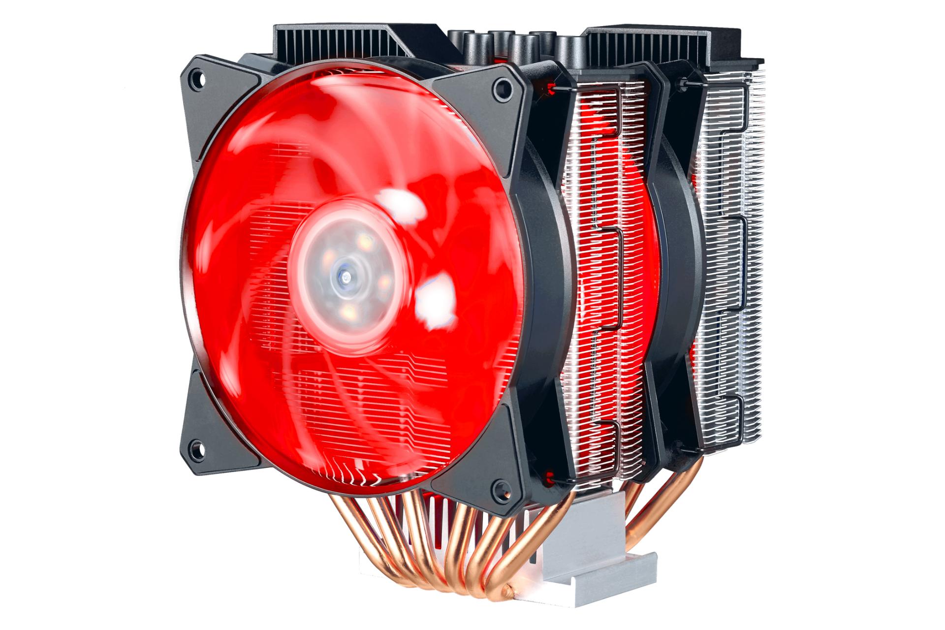 نمای راست خنک کننده پردازنده کولر مستر MASTERAIR MA620P