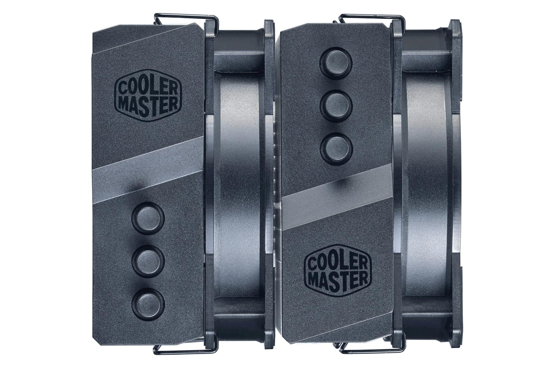 نمای بالای خنک کننده پردازنده کولر مستر MASTERAIR MA620P