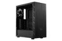نمای نیم رخ جلو و داخل سمت چپ کیس کامپیوتر کولر مستر MASTERBOX MB600L V2