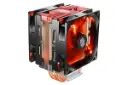 نیمرخ بالا و چپ خنک کننده پردازنده کولر مستر T400 PRO RED