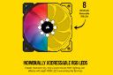 8 چراغ LED فن کیس کورسیر iCUE SP120 RGB PRO