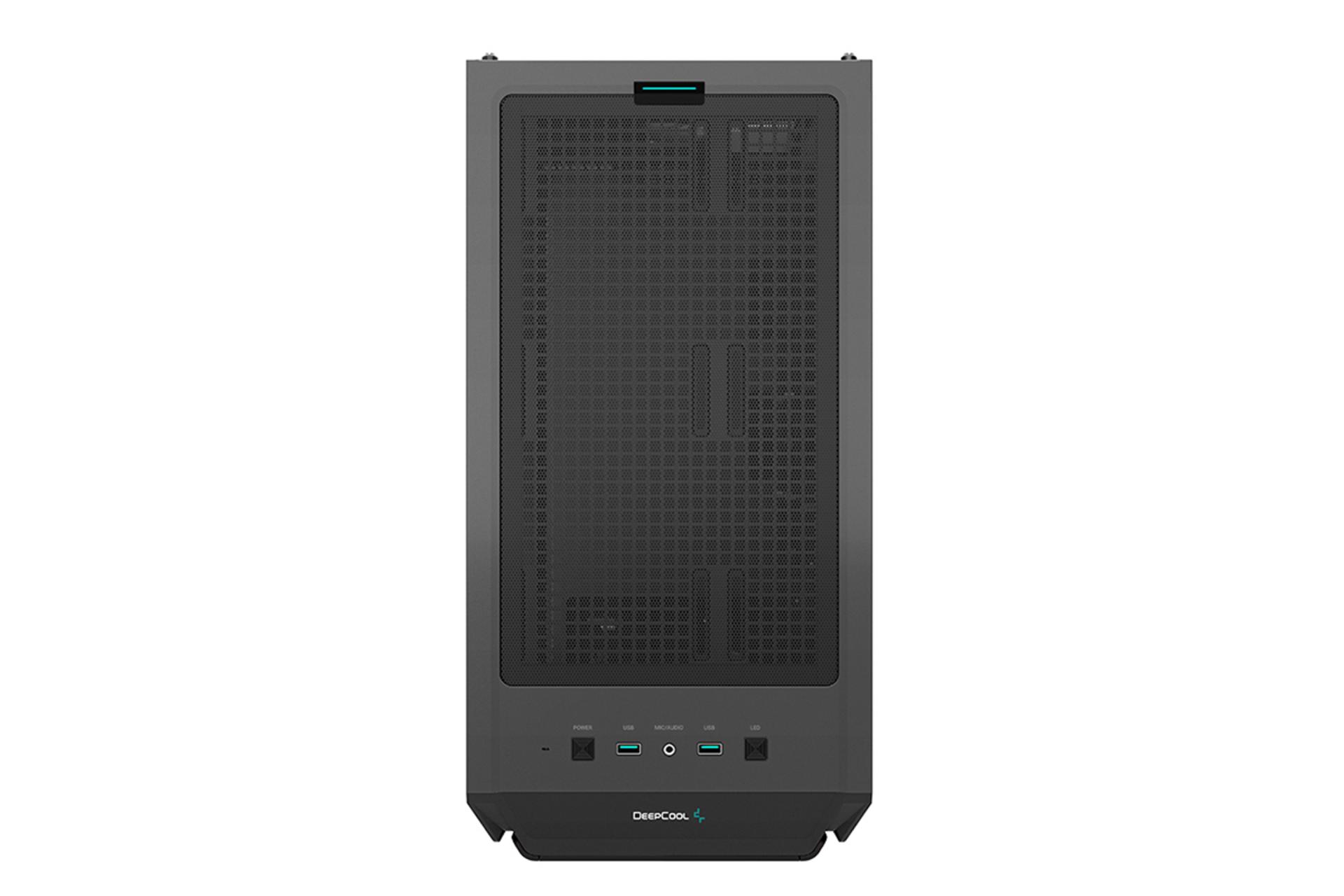 نمای سمت بالای کیس کامپیوتر دیپ کول CG540
