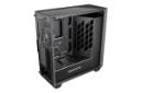 نمای نیم رخ عقب و داخل سمت چپ کیس کامپیوتر دیپ کول EARLKASE RGB V2
