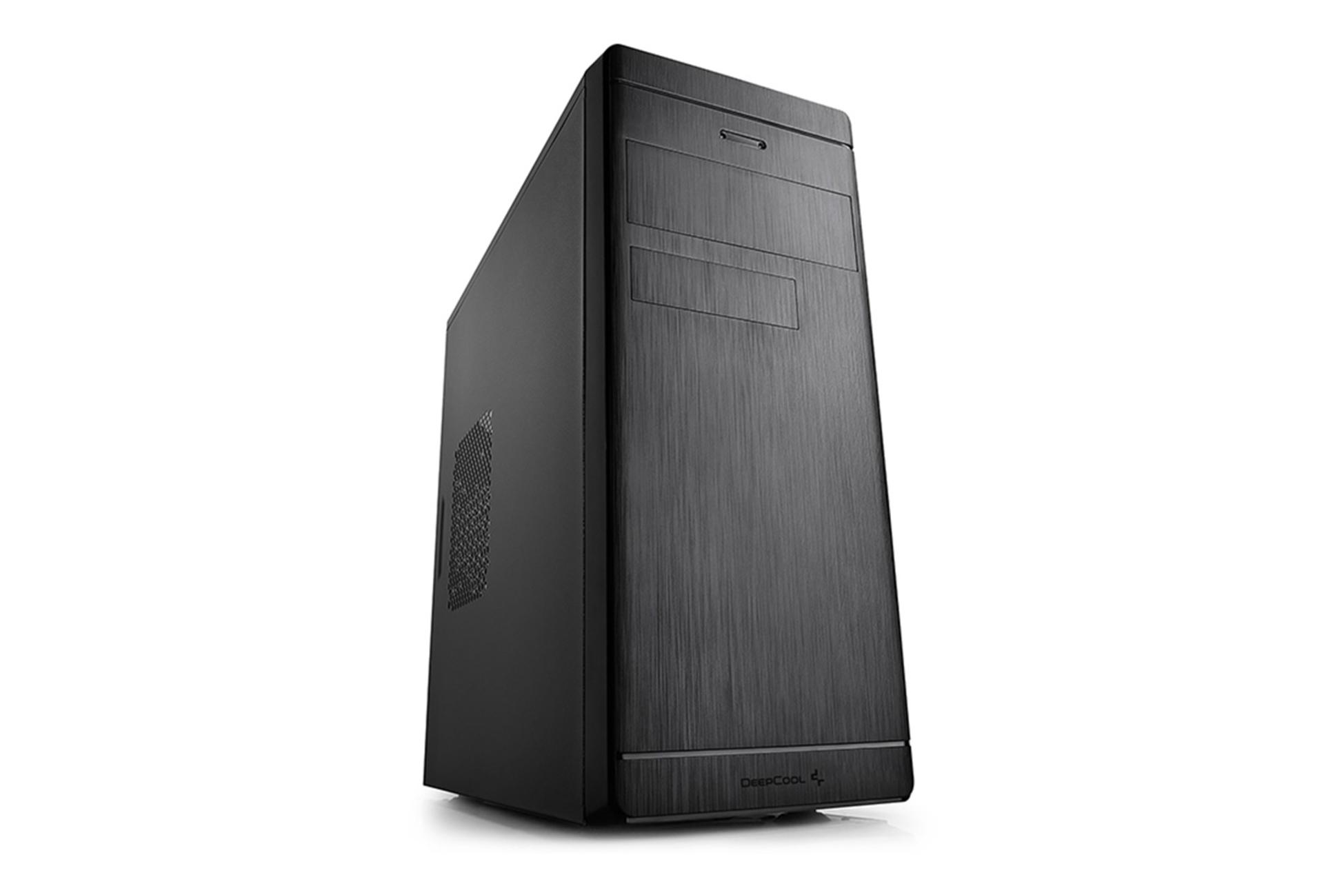 نمای جلو و سمت چپ کیس کامپیوتر دیپ کول WAVE V2