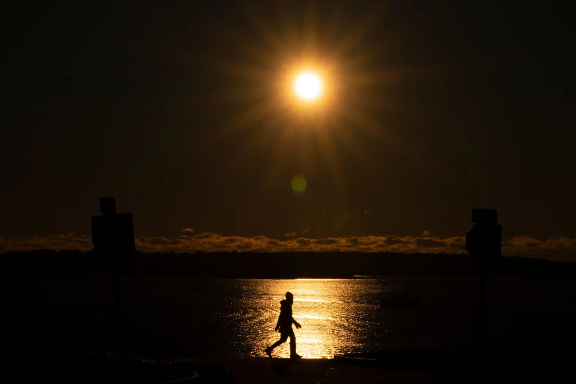 غروب خورشید