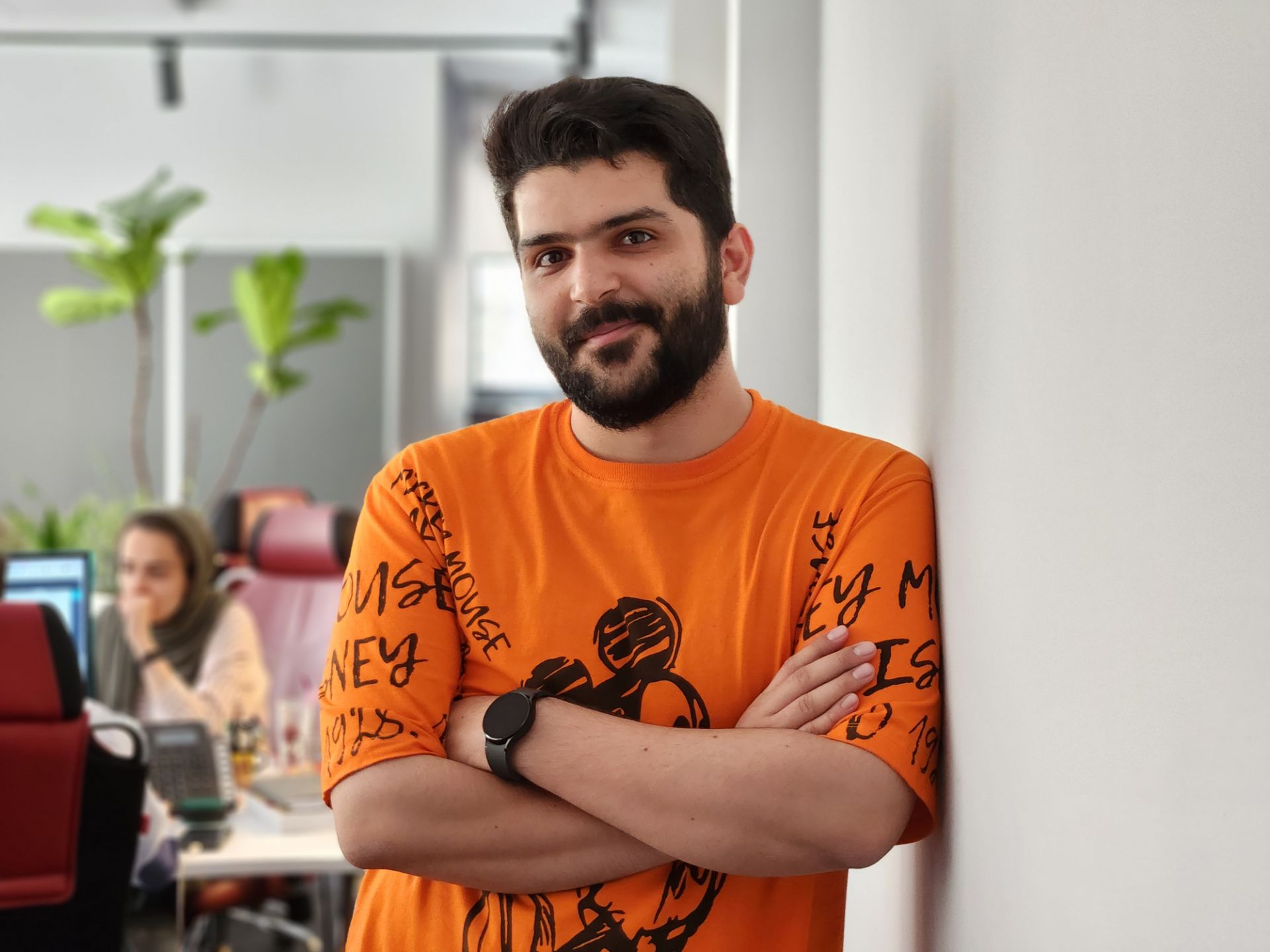 عکس پرتره با دوربین تله‌فوتو گلکسی زد فولد ۴