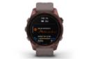 نمای روبرو اسمارت واچ گارمین فنیکس Garmin Fenix 7S Sapphire Solar برنز تیره