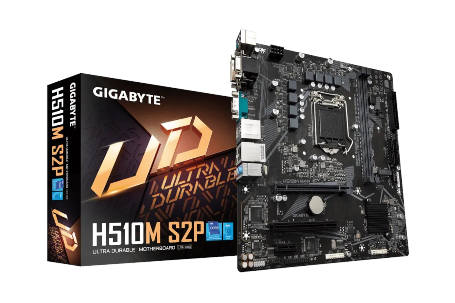 جعبه مادربرد گیگابایت GIGABYTE H510M S2P (rev. 1.0-1.2)