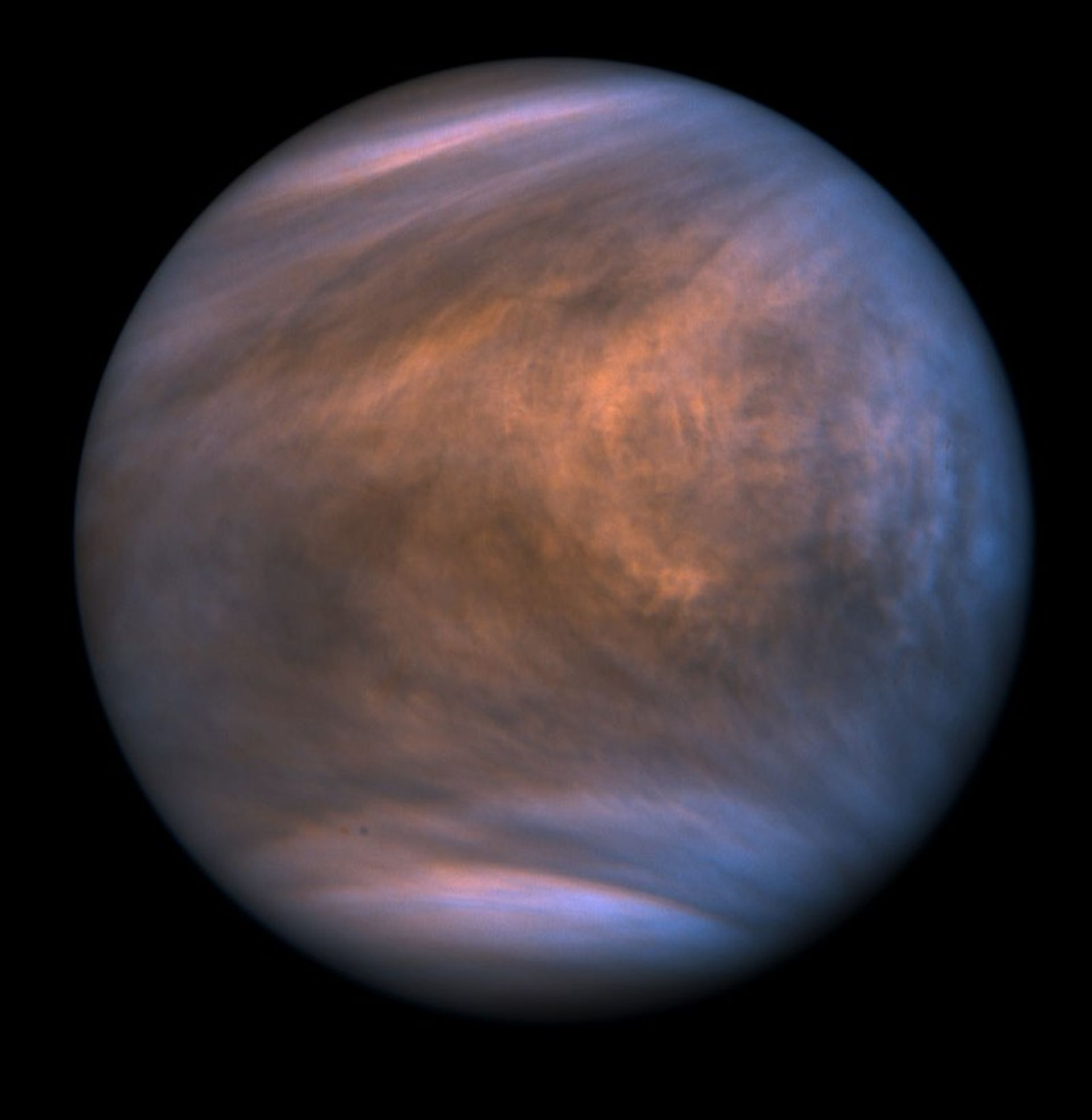 Ultraviolet image of the clouds of Venus