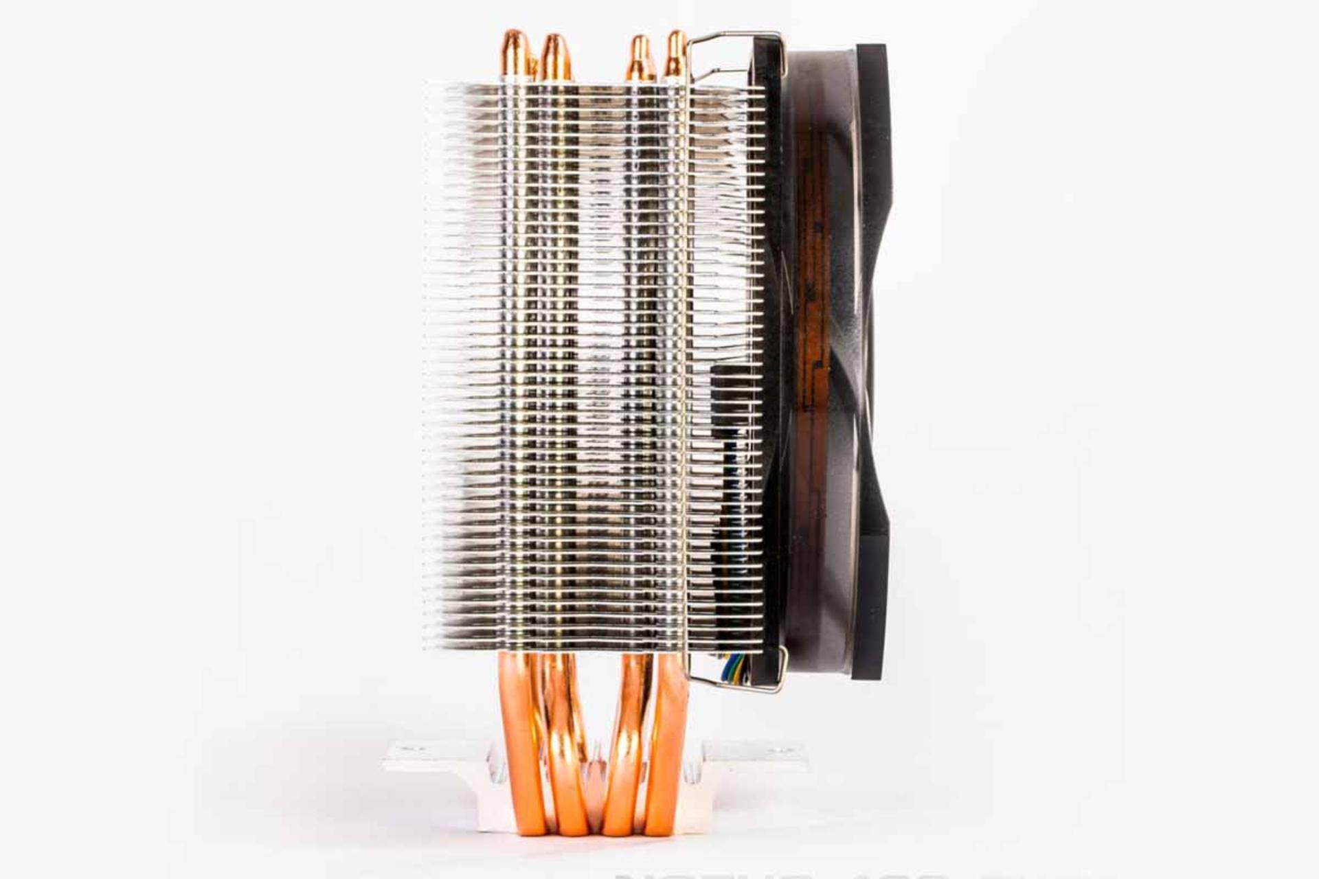 نمای چپ خنک کننده پردازنده گرین NOTUS 400-PWM