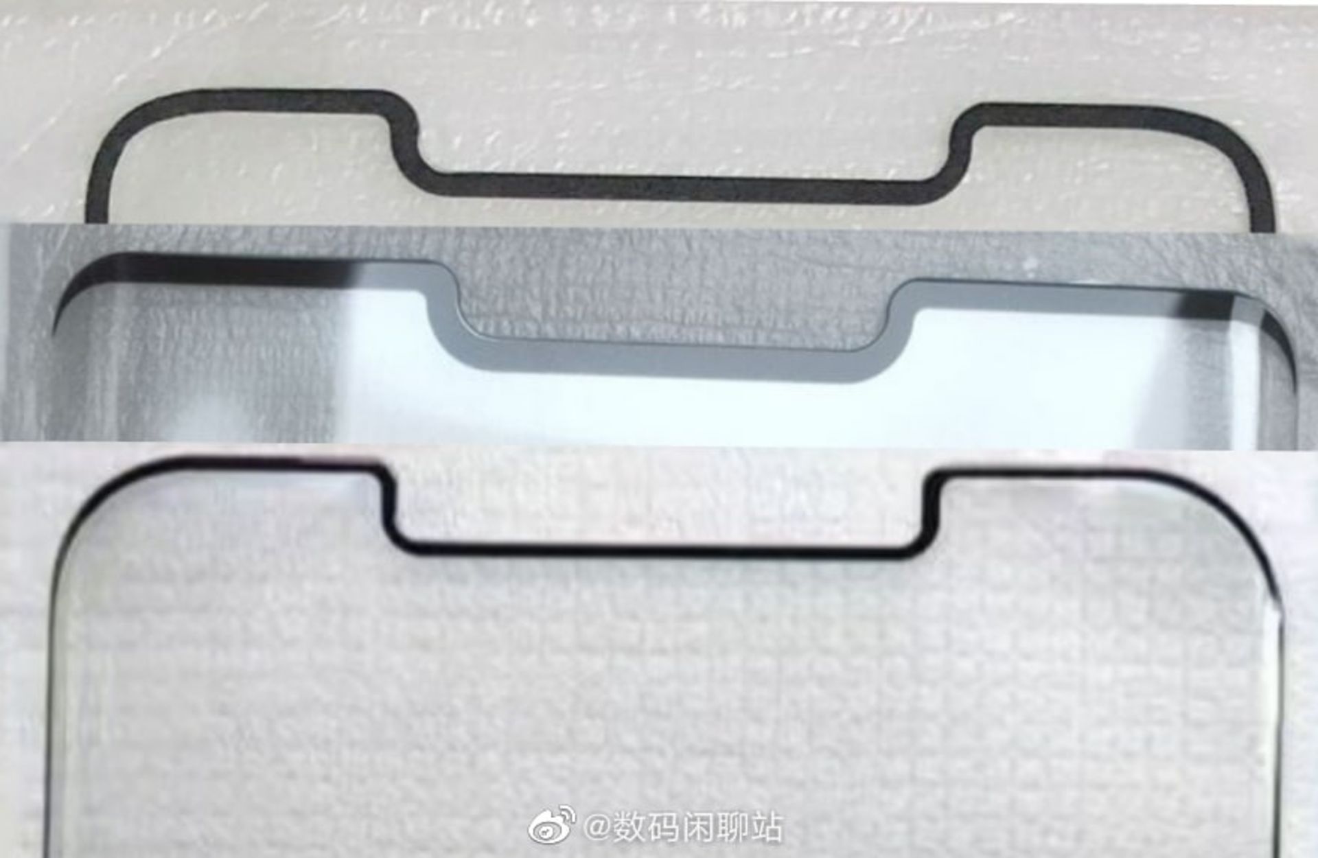 مقایسه بریدگی بالای نمایشگر Mate 50 pro با Mate 20 Pro