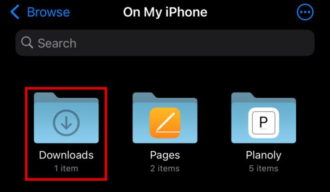 ۴-انتقال ویس و فایل‌های صوتی واتساپ با استفاده از Files